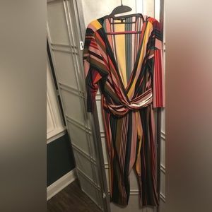 Express Rainbow Stripped Jumper